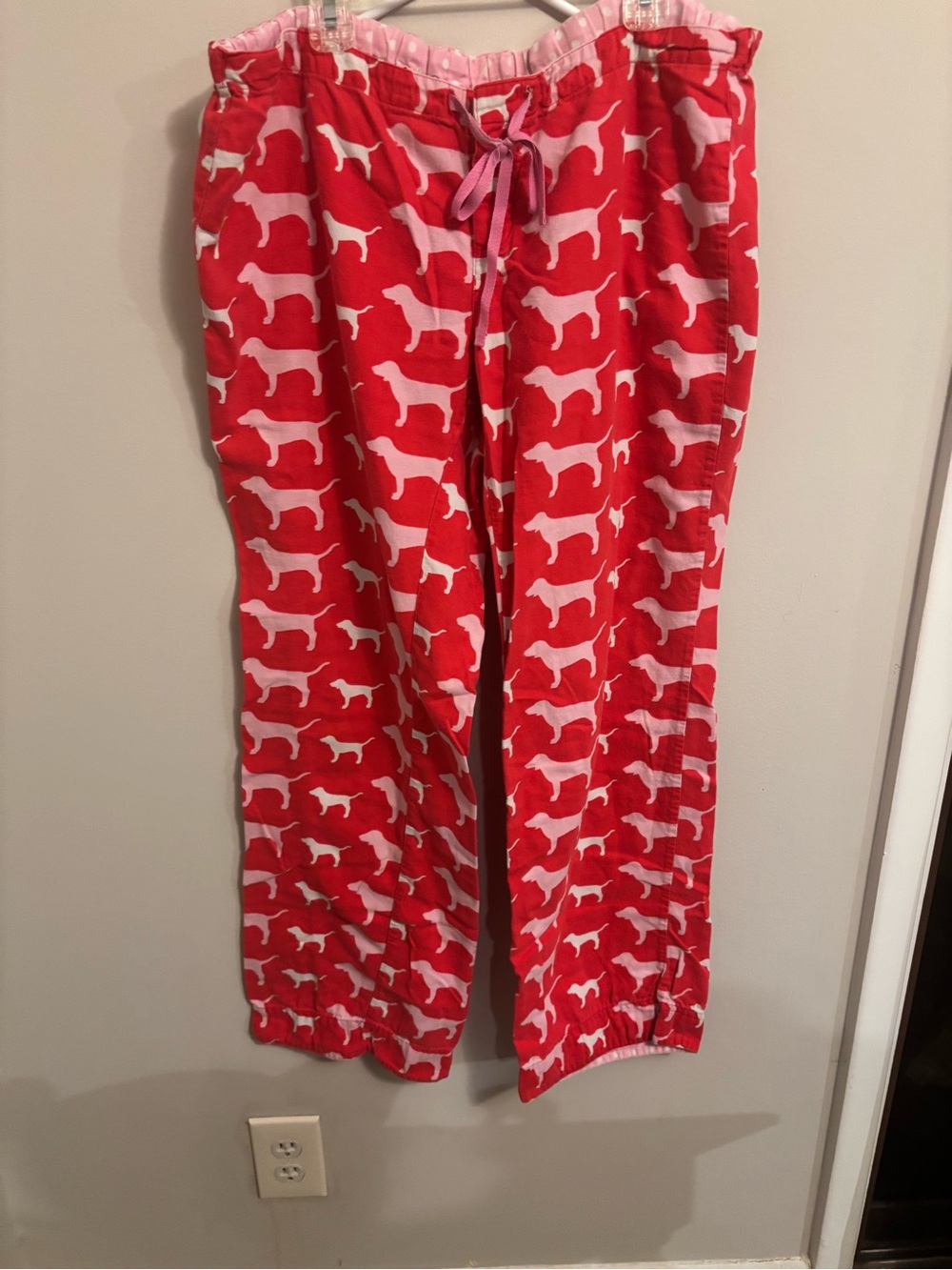 PINK Victorias Secret Dog-Print Lounge Pants